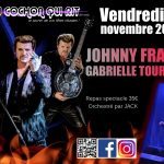 JOHNNY FRANCK Gabrielle tour 2022 Vendredi 11 novembre 2022