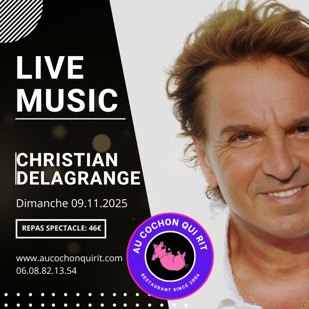 You are currently viewing Christian DELAGRANGE / DIMANCHE 09 NOVEMBRE 2025 / Cliquez ici pour + d’info.