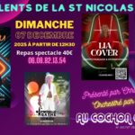 DIMANCHE 07 DECEMBRE 2025 / Les talents de la st Nicolas party X cliquez ici pour + d’infos