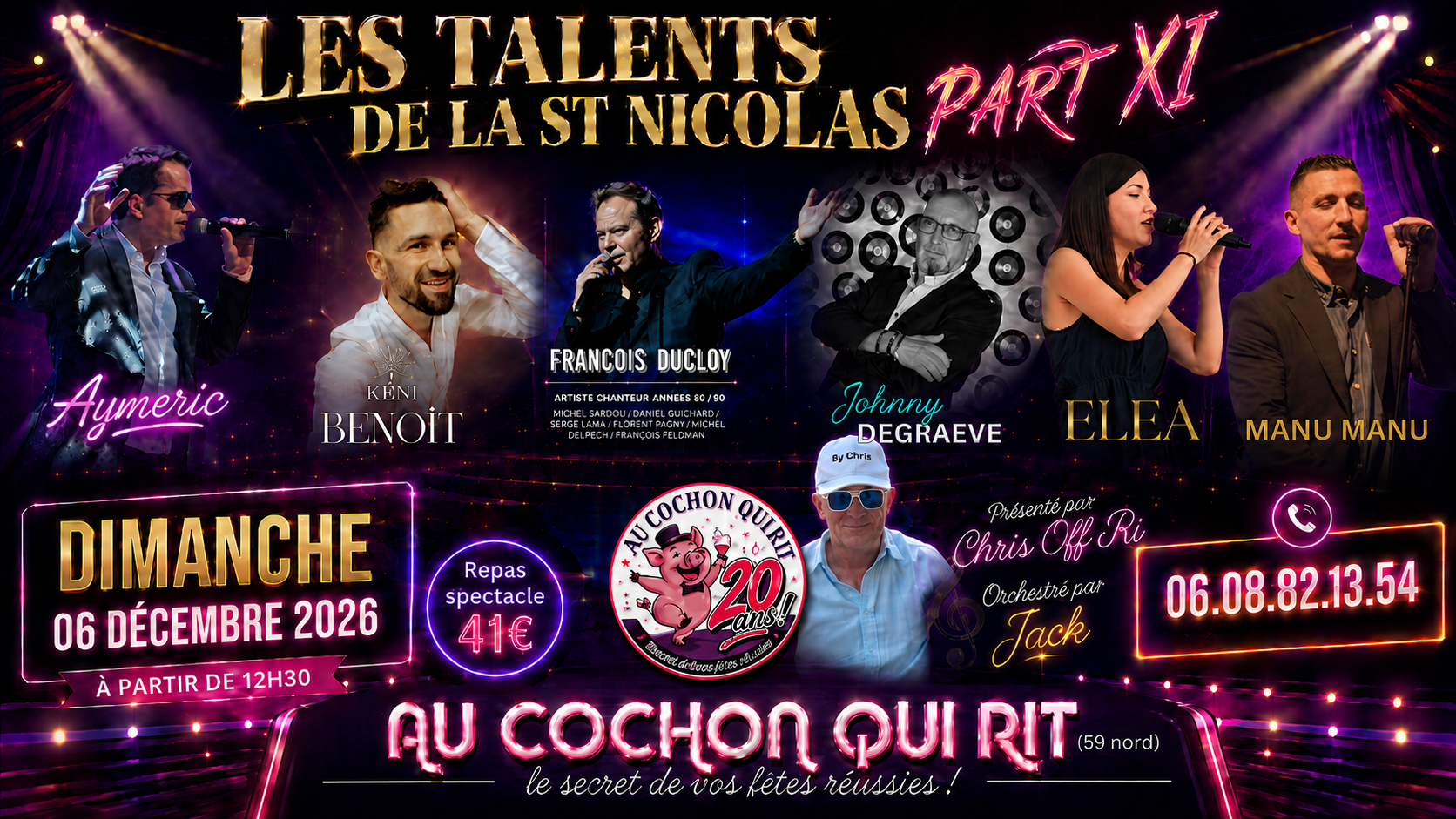 Les Talents de la St Nicolas Party XI
