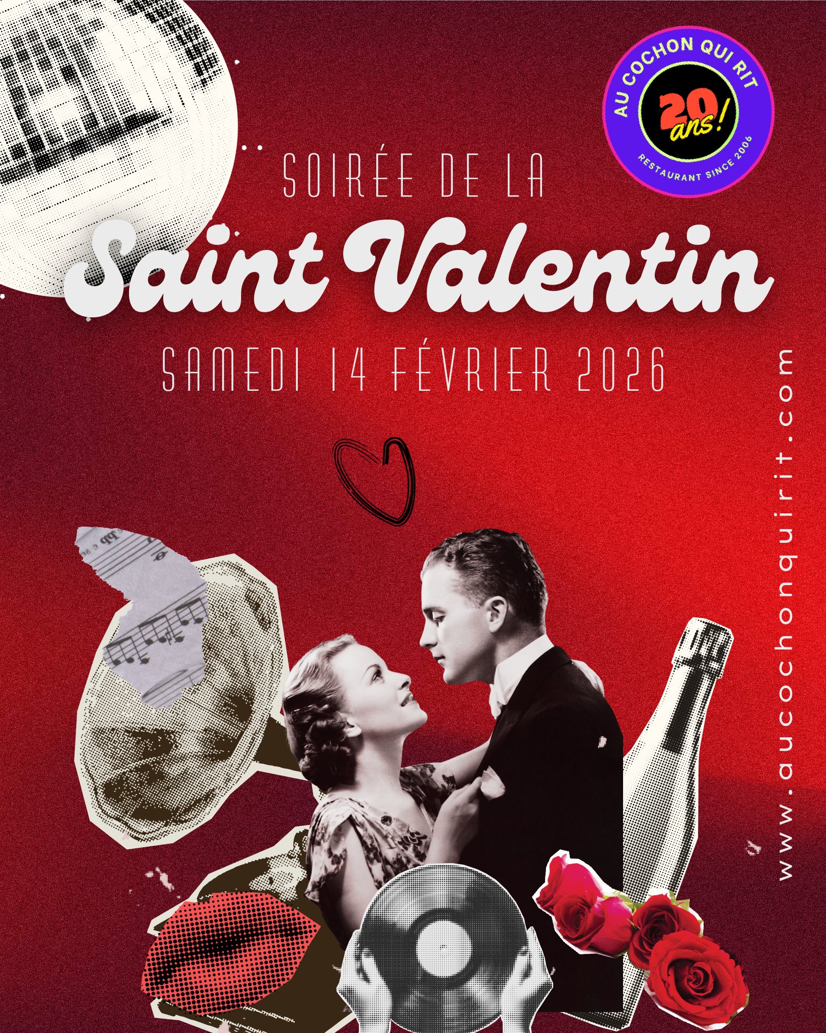 Lire la suite à propos de l’article Soirée Saint-Valentin