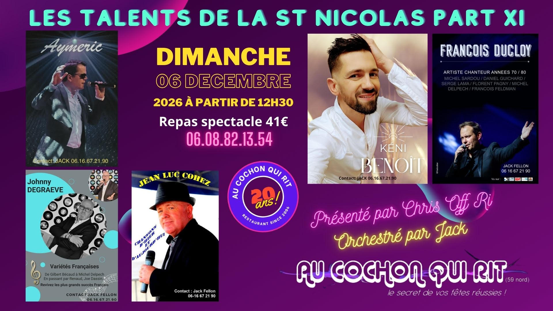 Lire la suite à propos de l’article Les Talents de la Saint Nicolas Party XI